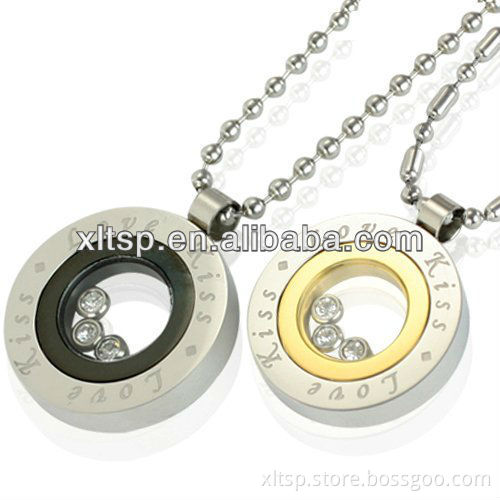 PD505 Stainless Steel Couple Necklace